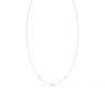 Customized "Minimalist" - Bezel Diamond Station Necklace for Jeff