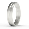"Wave" 5mm Double Band