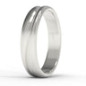 "Wave" 5mm Double Band