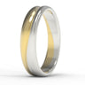 "Wave" 5mm Double Band