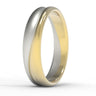 "Wave" 5mm Double Band