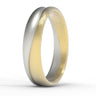"Wave" 5mm Double Band