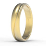 "Wave" 5mm Double Band