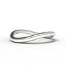 "Wave" - 2mm Infinity Band