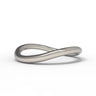 "Wave" - 2mm Infinity Band