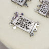 Vintage Filigree Clasps - 10K White Gold (3 Strand)