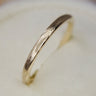"Willow" - 2mm Textured Wedding Band