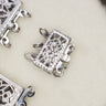 Vintage Filigree Clasps - 10K White Gold (3 Strand)