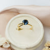 "Elm" Branches Ring - 1.38ct Montana Sapphire - 18K Yellow Gold - Size 7.0