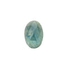 “Teal” Montana Sapphires - Oval Rosecut