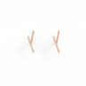 "Branches" - Mini Studs - 14K Rose Gold