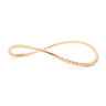 "Infinity" 14K Gold Bangle