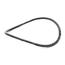 "Infinity" Bangle Slim (Black Silver)