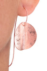 "Eucalyptus" Earrings - Rose Gold-Fill
