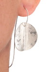 "Eucalyptus" Earrings - Silver