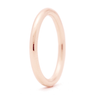 "Classic" - 2mm Rounded -  Comfort-fit Wedding Band