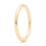 "Classic" - 2mm Rounded -  Comfort-fit Wedding Band