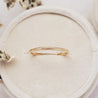 "Archway" 1.5mm Slim Band - 18K Yellow Gold - Size 6.0