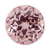 "Champagne Pink" Lab Created Sapphire - Round
