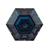 Blue Moissanite - Lab Grown - Hexagon